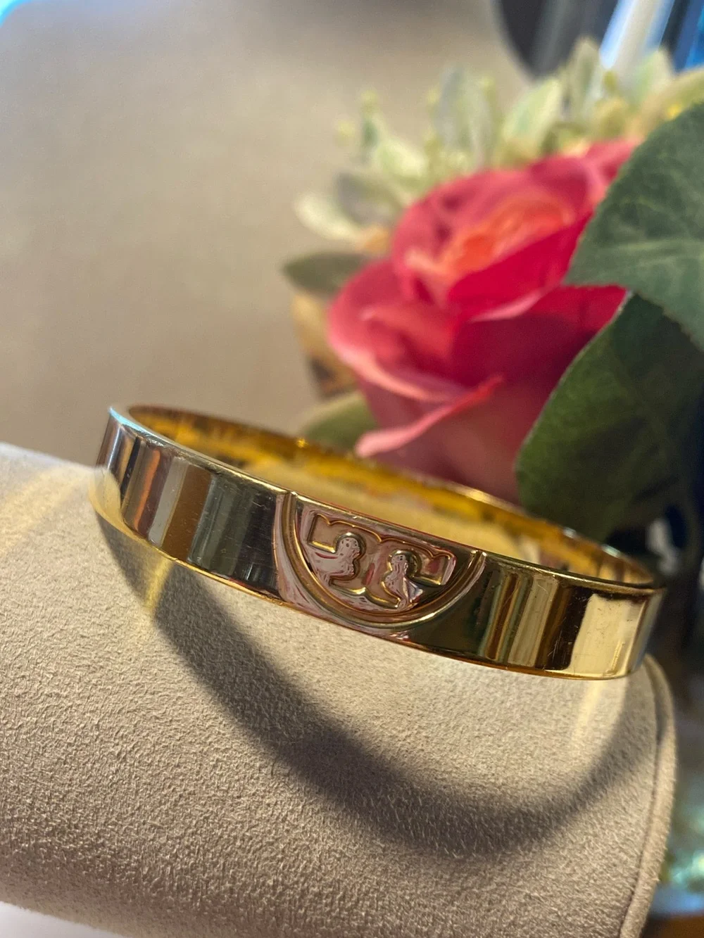 Gold Tone Bangle Bracelet